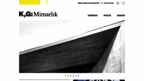 What Kgmimarlik.com.tr website looked like in 2019 (5 years ago)
