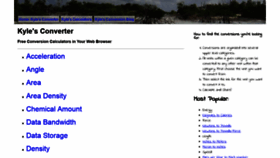 What Kylesconverter.com website looked like in 2019 (5 years ago)