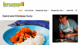 What Krumpli.co.uk website looked like in 2019 (5 years ago)