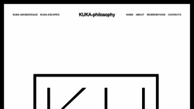 What Kuka-philosophy.com website looked like in 2019 (5 years ago)