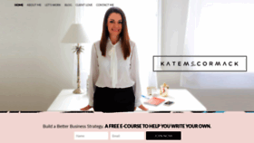 What Katemccormack.com.au website looked like in 2019 (5 years ago)