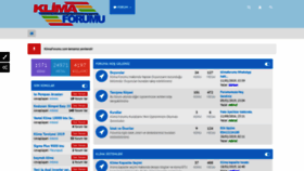 What Klimaforumu.com website looked like in 2019 (6 years ago)