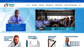 What Kansersavas.com website looked like in 2019 (6 years ago)
