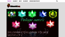 What Killmarkcf.org website looked like in 2019 (5 years ago)
