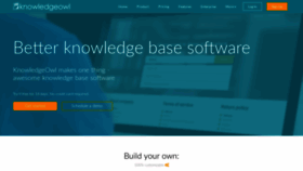 What Knowledgeowl.com website looked like in 2019 (5 years ago)