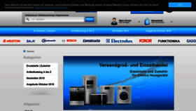 What Kinseher-shop.de website looked like in 2019 (5 years ago)
