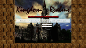 What Kingdomrealms.com website looked like in 2019 (5 years ago)