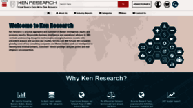 What Kenresearch.com website looked like in 2019 (5 years ago)