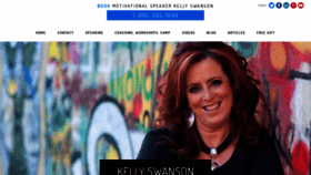 What Kellyswanson.net website looked like in 2019 (5 years ago)