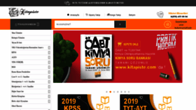 What Kitapiste.com website looked like in 2019 (5 years ago)
