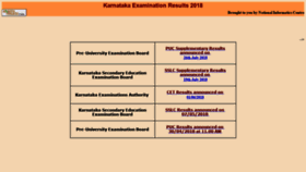 What Karresults.nic.in website looked like in 2019 (5 years ago)