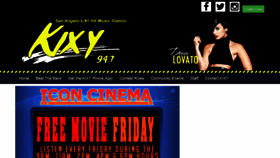 What Kixyfm.com website looked like in 2019 (5 years ago)