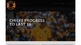 What Kaizerchiefs.com website looked like in 2019 (5 years ago)