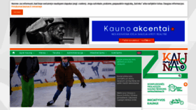 What Kaunas.lt website looked like in 2019 (5 years ago)