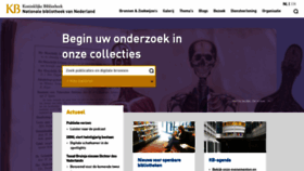 What Kb.nl website looked like in 2019 (5 years ago)