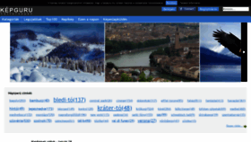 What Kepguru.hu website looked like in 2019 (5 years ago)