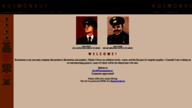 What Kosmonaut.se website looked like in 2019 (5 years ago)