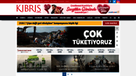 What Kibrisgazetesi.com website looked like in 2019 (5 years ago)