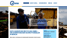 What Kath-hasenfuss.de website looked like in 2019 (5 years ago)