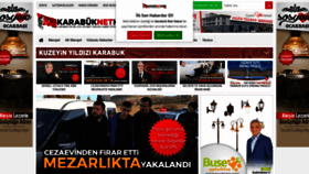 What Karabuknethaber.com website looked like in 2019 (5 years ago)