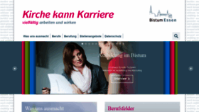 What Kirche-kann-karriere.de website looked like in 2019 (5 years ago)
