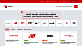What Kodyrabatowe.pl website looked like in 2019 (5 years ago)