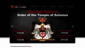 What Knightstemplarorder.org website looked like in 2019 (5 years ago)