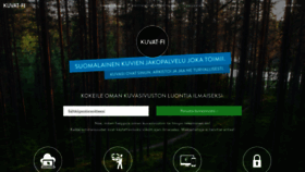What Kuvat.fi website looked like in 2019 (5 years ago)