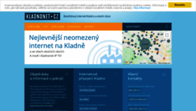 What Kladnonet.cz website looked like in 2019 (5 years ago)