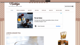What Kitchennostalgia.com website looked like in 2019 (5 years ago)