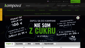 What Kompava.sk website looked like in 2019 (5 years ago)