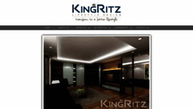 What Kingritz.com website looked like in 2019 (5 years ago)