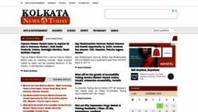 What Kolkatanewstoday.in website looked like in 2019 (5 years ago)