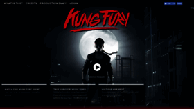 What Kungfury.com website looked like in 2019 (5 years ago)
