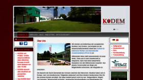 What Kudem.com website looked like in 2019 (5 years ago)