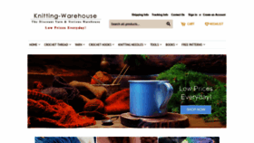 What Knitting-warehouse.com website looked like in 2019 (5 years ago)