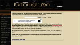 What Kurtmunger.com website looked like in 2019 (5 years ago)