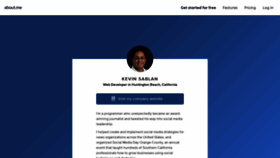 What Ksablan.com website looked like in 2019 (5 years ago)