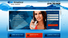 What Kineticosa.com website looked like in 2019 (5 years ago)