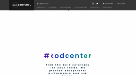 What Kodcenter.com website looked like in 2019 (5 years ago)