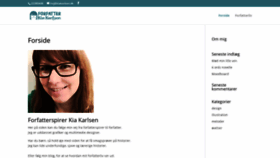 What Kiakarlsen.dk website looked like in 2019 (5 years ago)