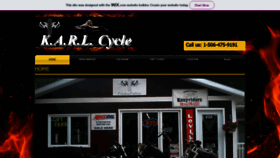 What Karlcycle.com website looked like in 2019 (5 years ago)