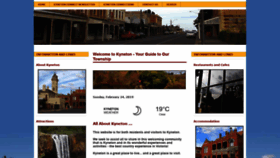 What Kyneton.org.au website looked like in 2019 (5 years ago)