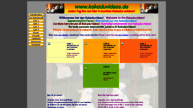 What Kakaduvideos.de website looked like in 2019 (5 years ago)