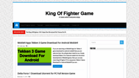 What Kingoffightergame.com website looked like in 2019 (5 years ago)