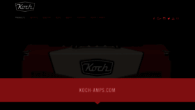What Koch-amps.com website looked like in 2019 (5 years ago)