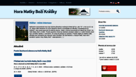 What Klasterkraliky.cz website looked like in 2019 (5 years ago)
