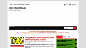 What Karirriau.com website looked like in 2019 (5 years ago)