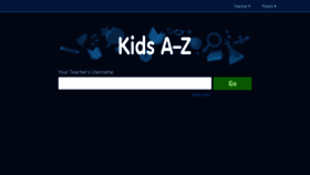 What Kidsa-z.com website looked like in 2019 (5 years ago)