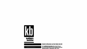 What Kraftfahrt-berichter.de website looked like in 2019 (6 years ago)